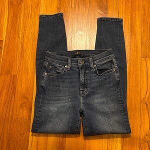 7 For All Mankind Dark Wash Denim Jeans